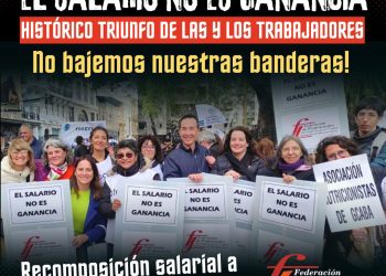 El Salario NO es Ganancia!